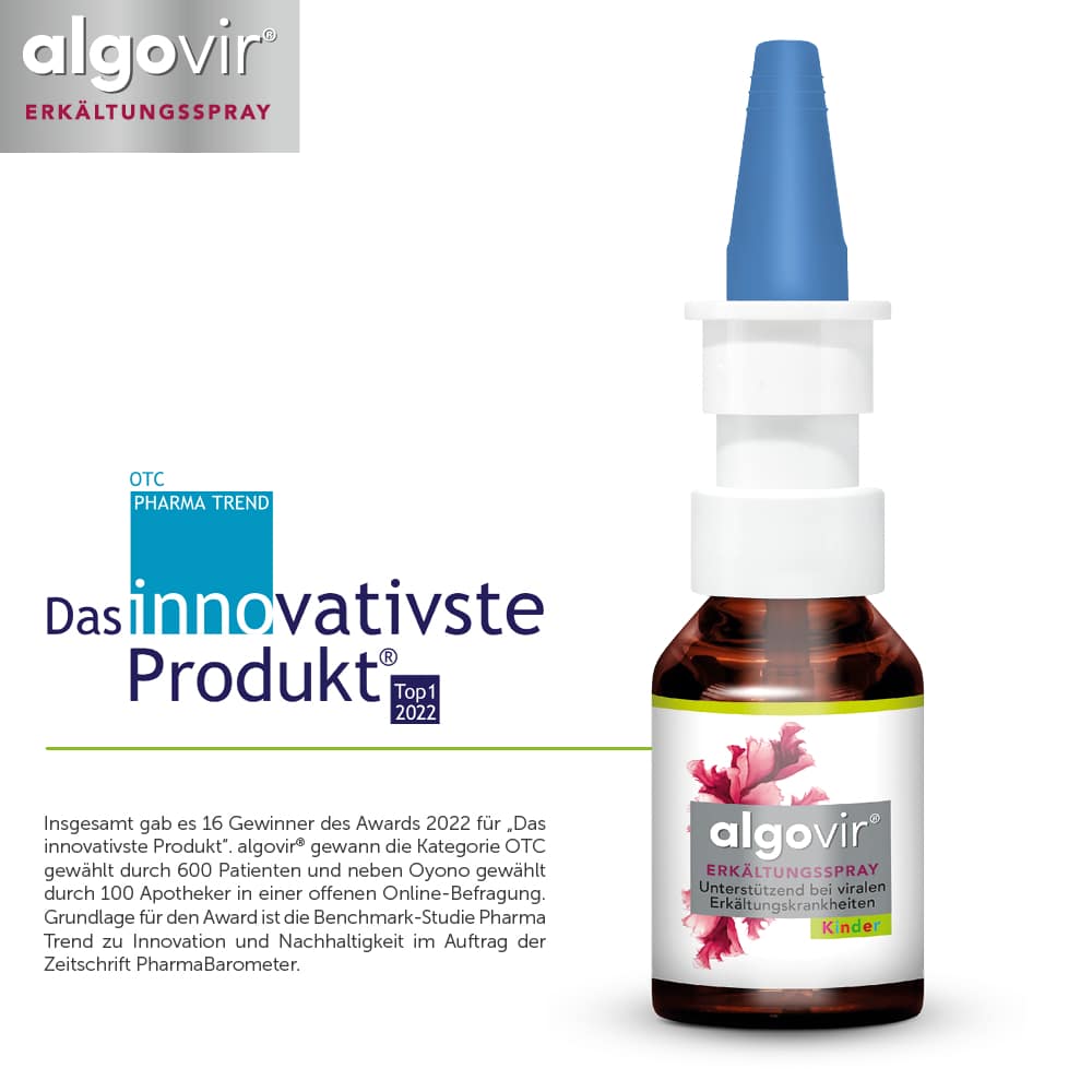 algovir ERKÄLTUNGSSPRAY Kinder 20 ml Spray
