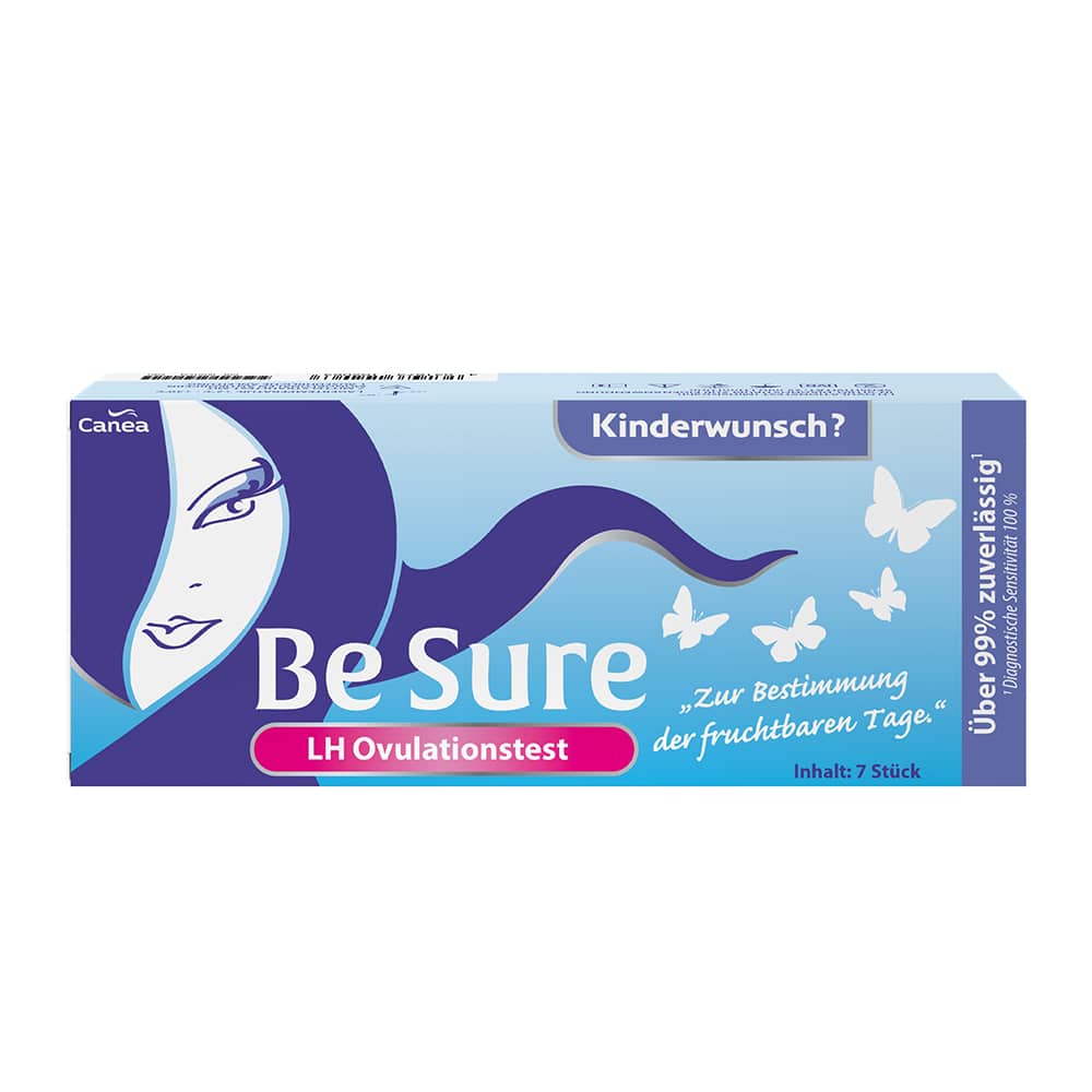 BE SURE LH Ovulationstest 7 St Test