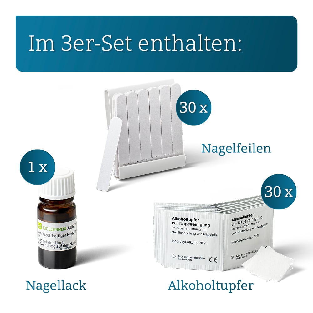 CICLOPIROX ADGC 80 mg/g Nagellack 6.6 ml Wirkstoffhaltiger Nagellack