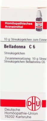 BELLADONNA C 6 Globuli 10 g Globuli