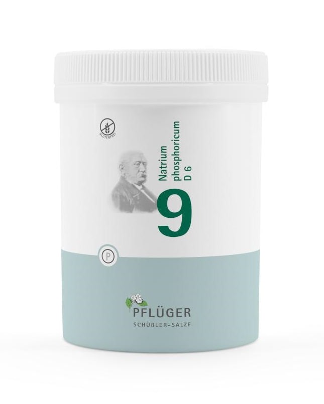 Schüßler-Salz Nr. 9 Natrium phosphoricum D6 1000 St Tabletten
