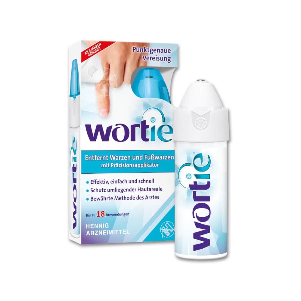 wortie gegen Warzen und Fußwarzen mit Applikator 50 ml Dosieraerosol
