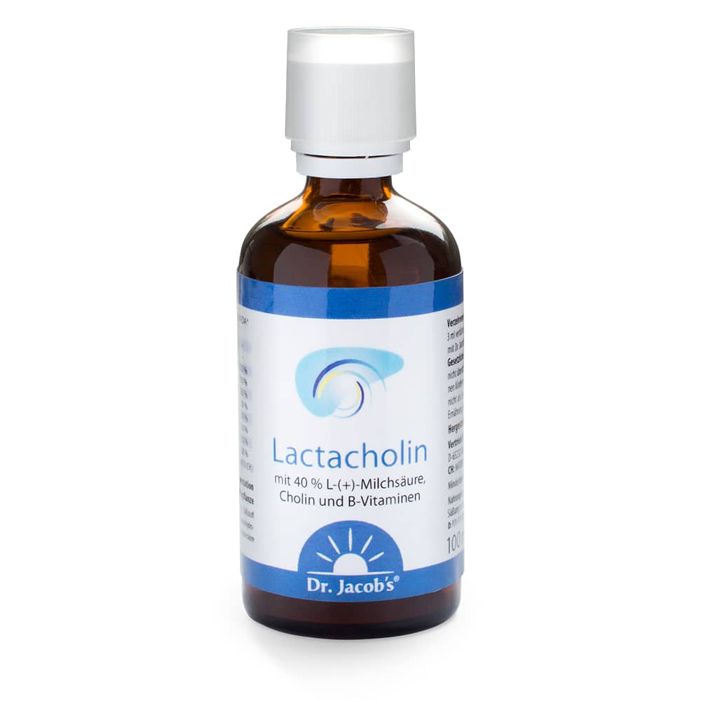 Dr. Jacob's LactaCholin Milchsäure Vitamin-B-Komplex vegan
