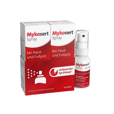 Mykosert Spray  2X30 ml Lösung