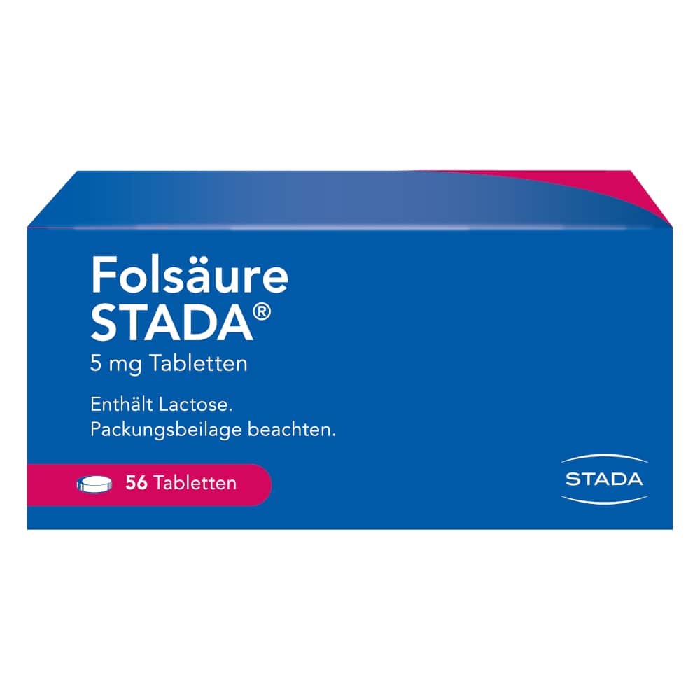 Folsäure STADA 5 mg  56 St Tabletten