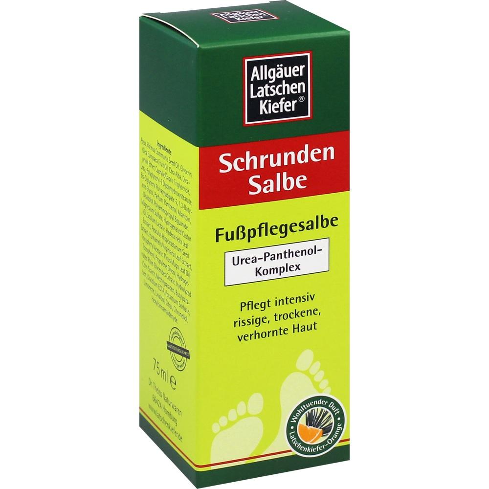 Allgäuer Latschen Kiefer Schrunden Salbe Fußpflegesalbe 75 ml Salbe