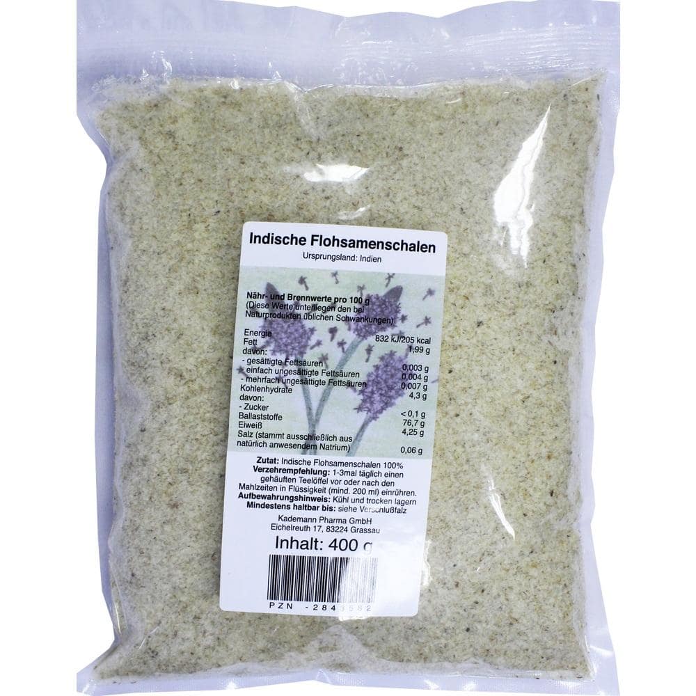 INDISCHE Flohsamenschalen 400 g Beutel