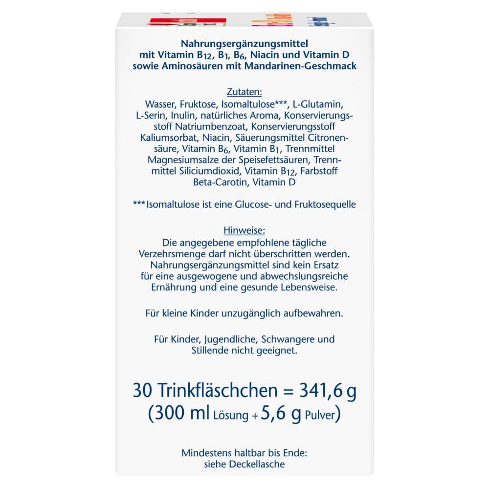 Doppelherz aktiv B12 + D3 Duo Aktiv 30 St Trinkampullen
