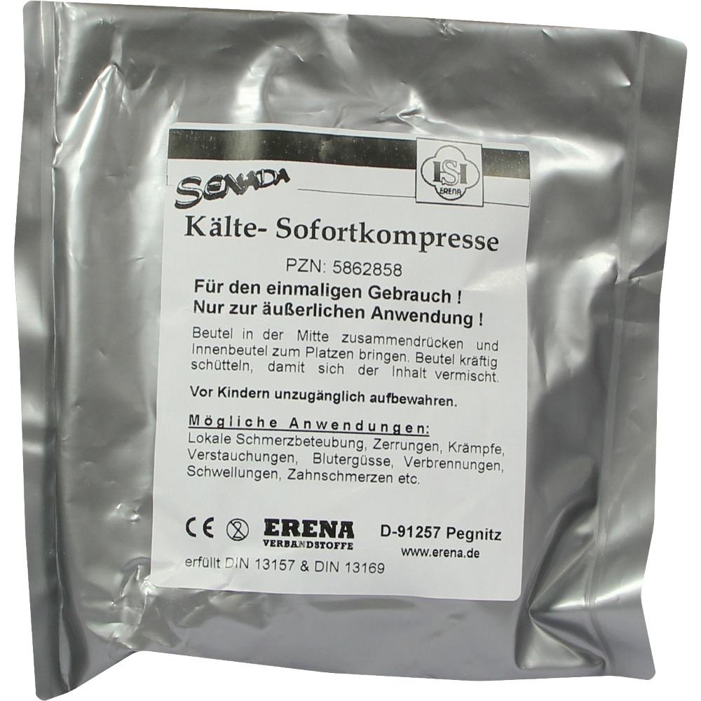 SENADA Kälte Sofortkompresse 1 St Kompressen