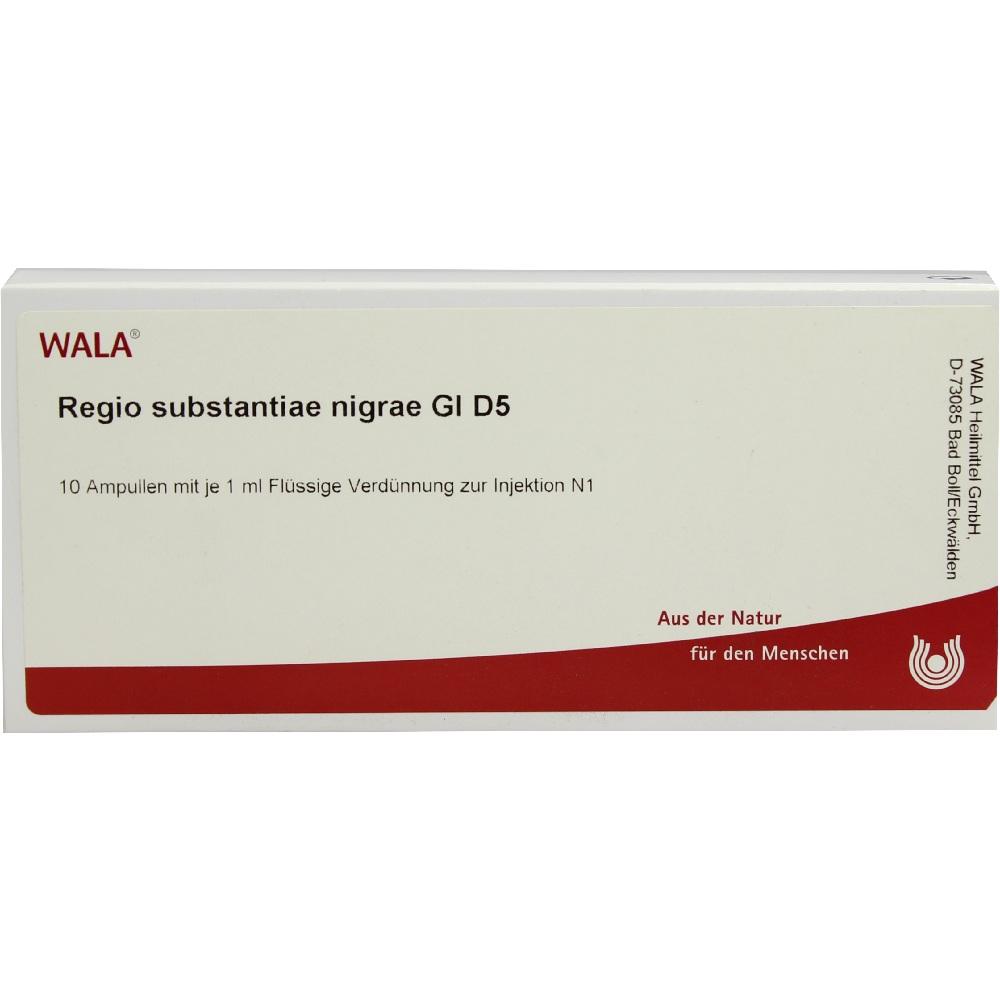 Regio substantiae nigrae Gl D5 Ampullen 10X1 ml Ampullen