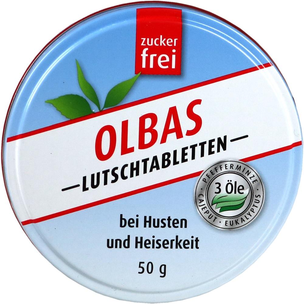 OLBAS LUTSCHTABLETTEN zuckerfrei 50 g Lutschtabletten