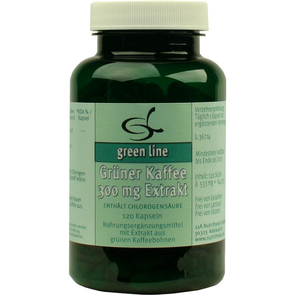 GRÜNER KAFFEE 300 mg Extrakt Kapseln 120 St Kapseln