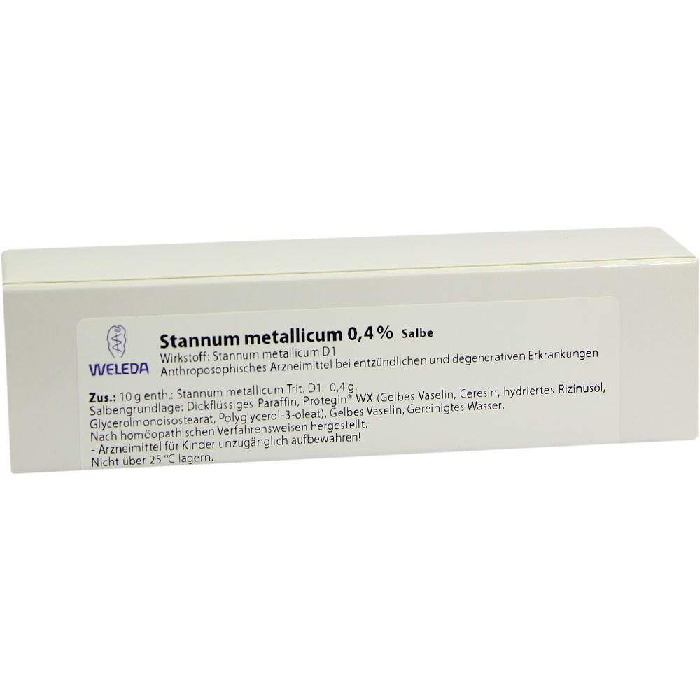 WELEDA STANNUM METALLICUM SALBE 0,4% 25 g Salbe