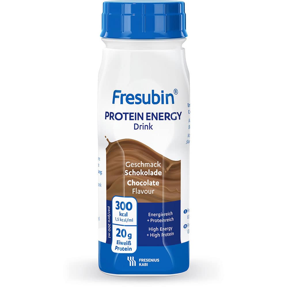 Fresubin Protein Energy DRINK Trinknahrung Schokolade 6X4X200 ml Lösung