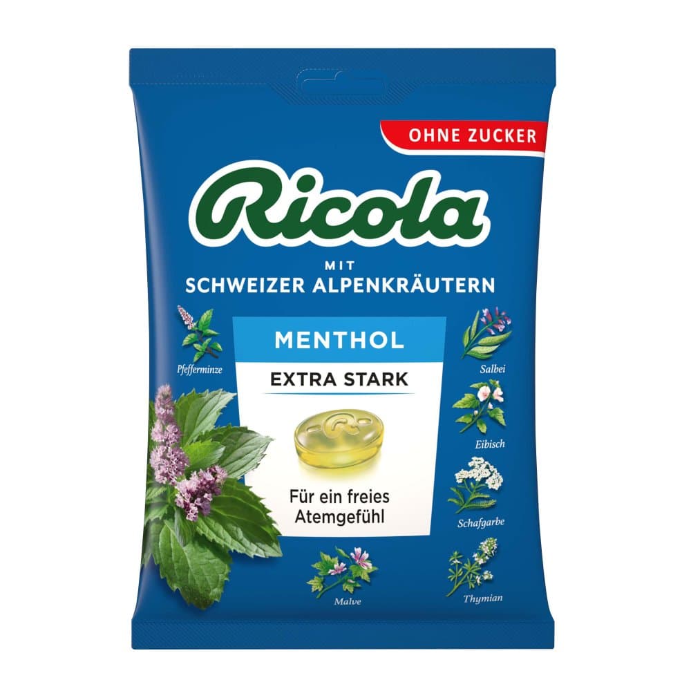 Ricola MIT SCHWEIZER ALPENKRÄUTERN 75 g Bonbons