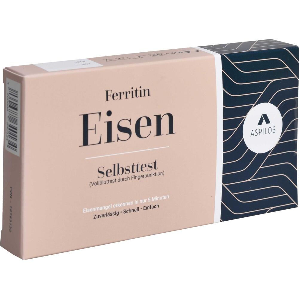 ASPILOS Ferritin EISEN Selbsttest 1 St Test