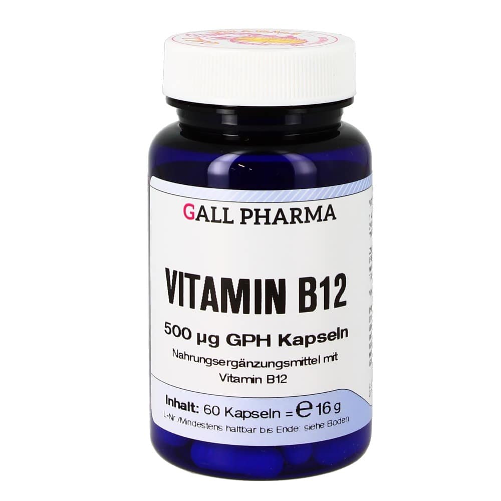Vitamin B12 500ug Ghp Kapseln 60 St Kapseln