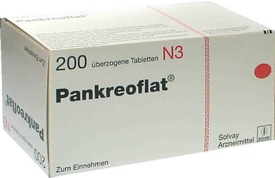 Pankreoflat 200 St Überzogene Tabletten