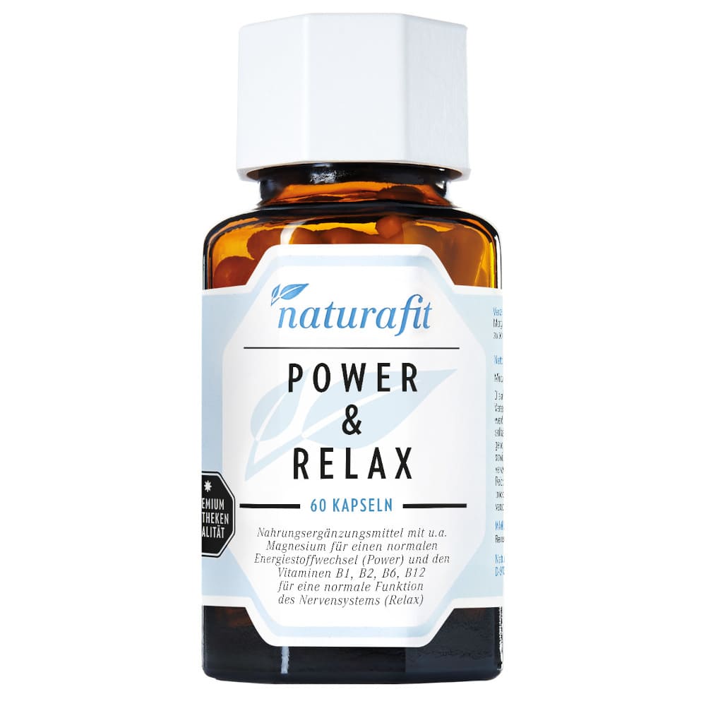 naturafit POWER &amp; RELAX 60 St Kapseln