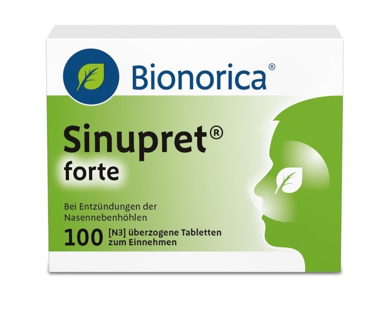 Sinupret forte  100 St Überzogene Tabletten