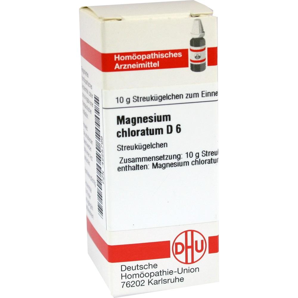 MAGNESIUM CHLORATUM D 6 Globuli 10 g Globuli
