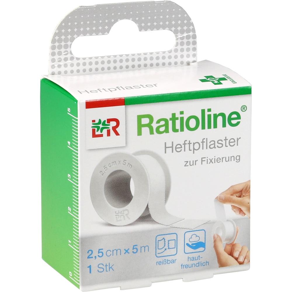 RATIOLINE acute Heftpflaster 2,5 cmx5 m 1 St Pflaster