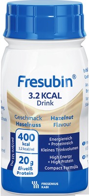 Fresubin 3.2 KCAL Drink Haselnuss 4X125 ml Flüssigkeit