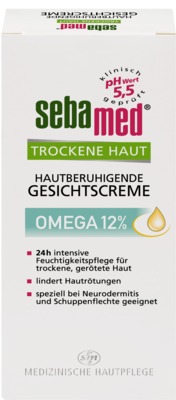 sebamed TROCKENE HAUT GESICHTSCREME OMEGA 12% 50 ml Creme