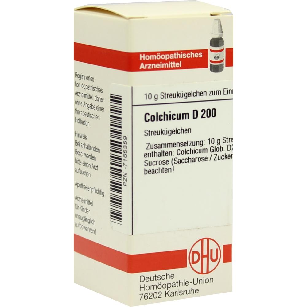COLCHICUM D 200 Globuli 10 g Globuli
