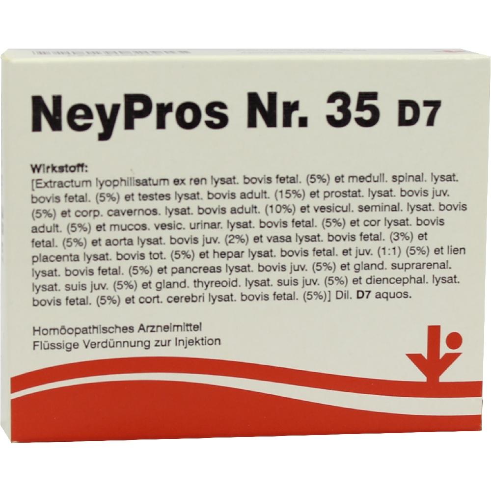 NEYPROS Nr.35 D 7 Ampullen 5X2 ml Ampullen