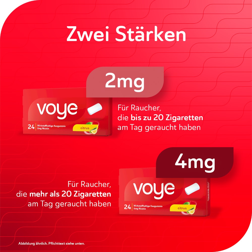 voye 2mg 24 St Kaugummi