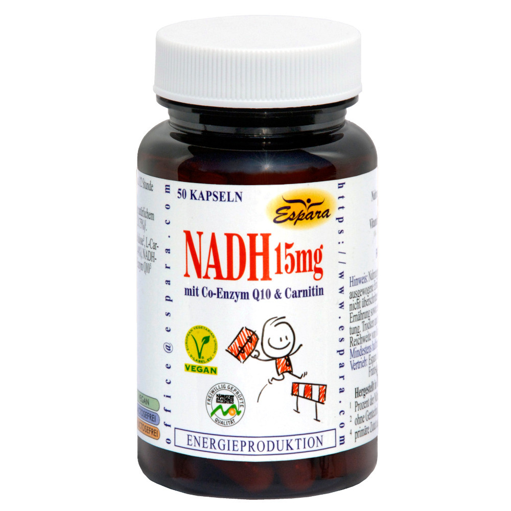 Espara NADH-15mg 50 St Kapseln