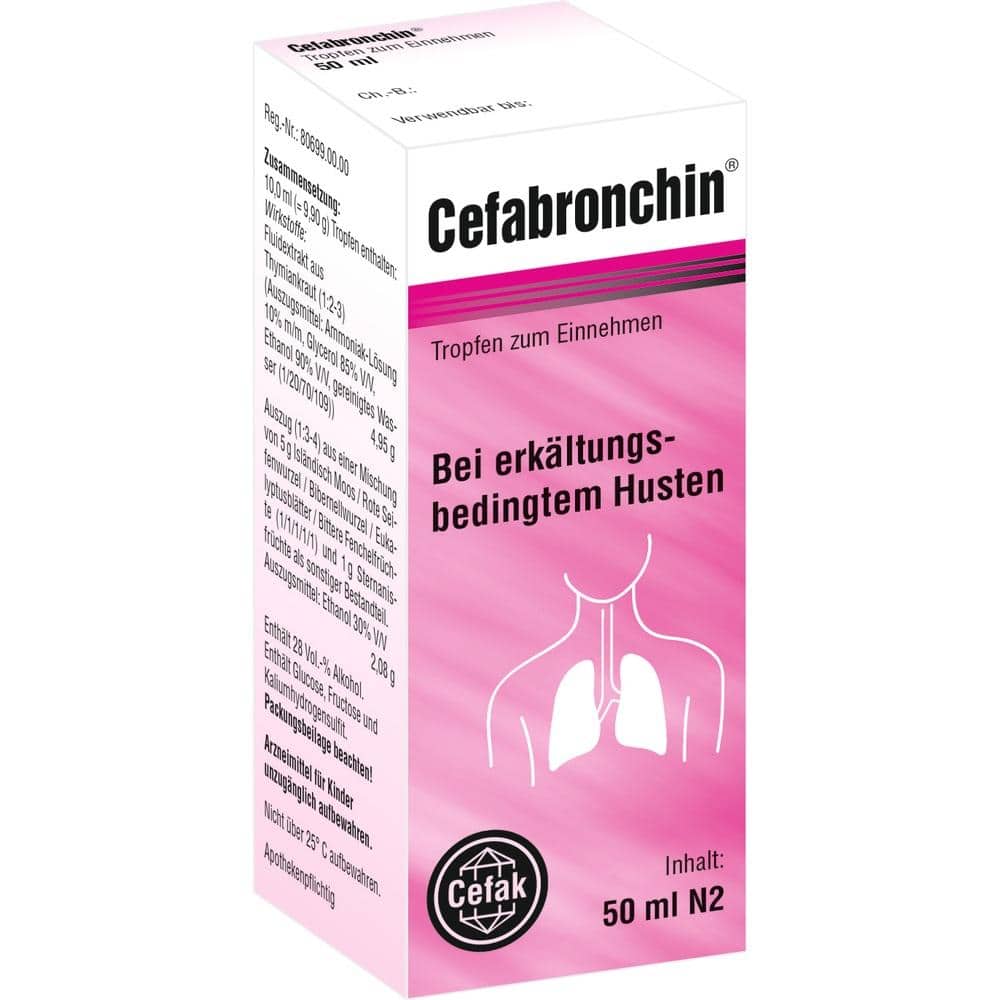 Cefabronchin Tropfen zum Einnehmen 50 ml Tropfen zum Einnehmen