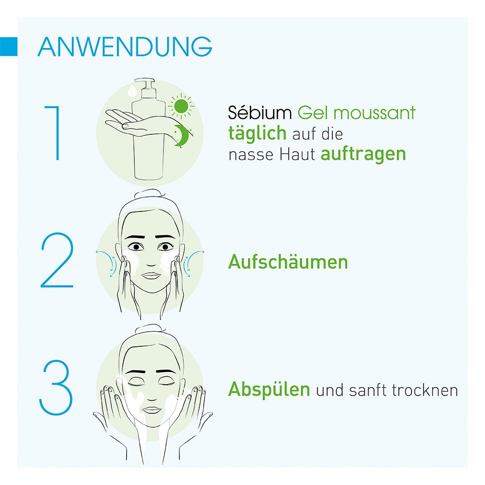 BIODERMA Sebium Gel Moussant Reinigungsgel Tube 100 ml Gel