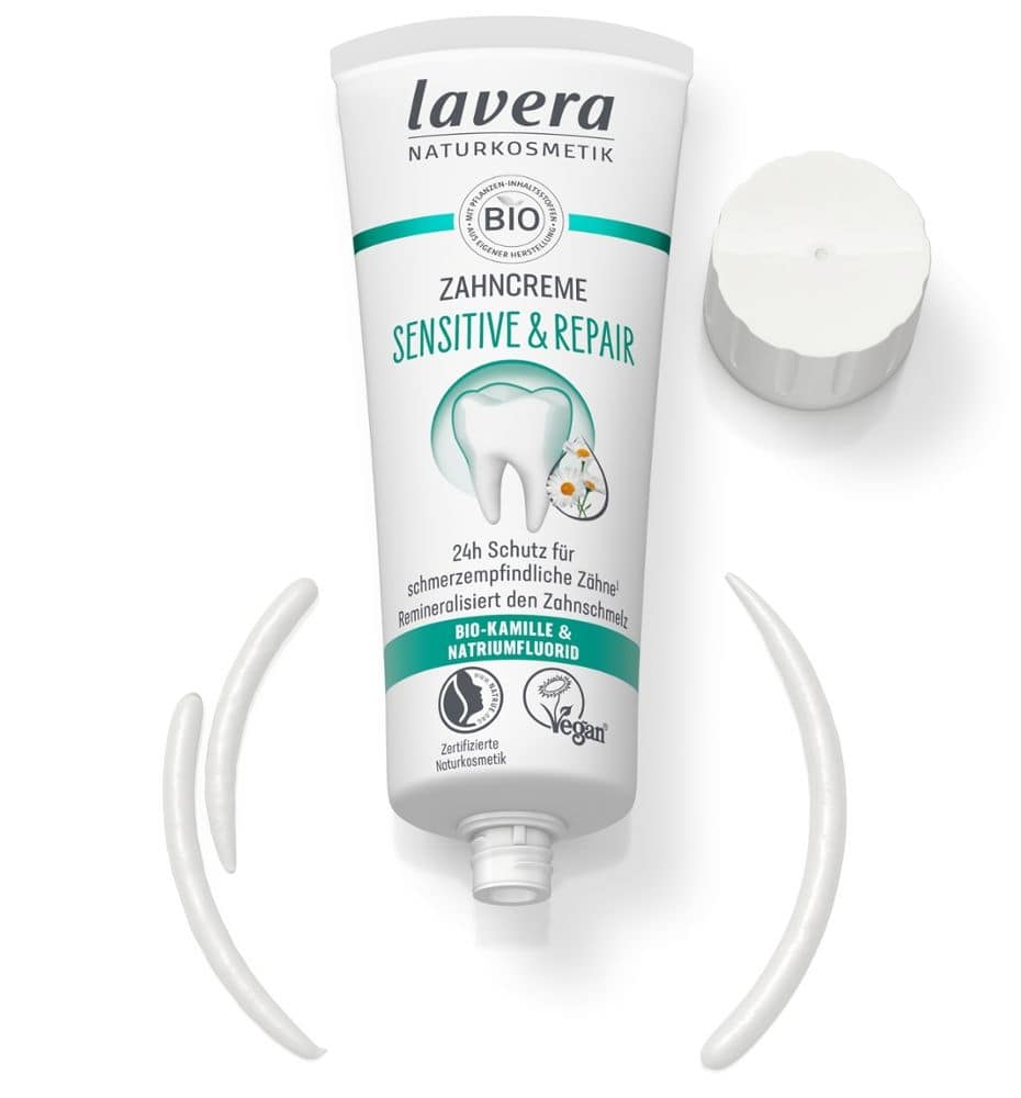 lavera ZAHNCREME SENSITIVE & REPAIR  75 ml Zahncreme