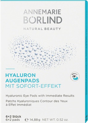 ANNEMARIE BÖRLIND Hyaluron Augenpads 6 St