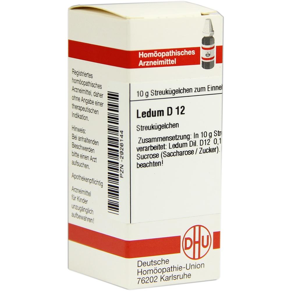 LEDUM D 12 Globuli 10 g Globuli