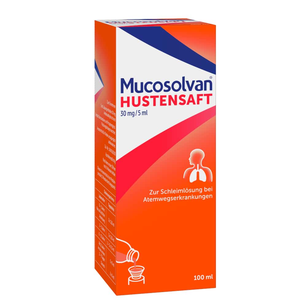 MUCOSOLVAN Hustensaft 100 ml Lösung zum Einnehmen