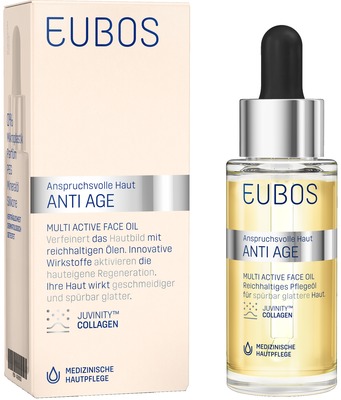 EUBOS Anspruchsvolle Haut ANTI AGE MULTI ACTIVE FACE OIL 30 ml Öl