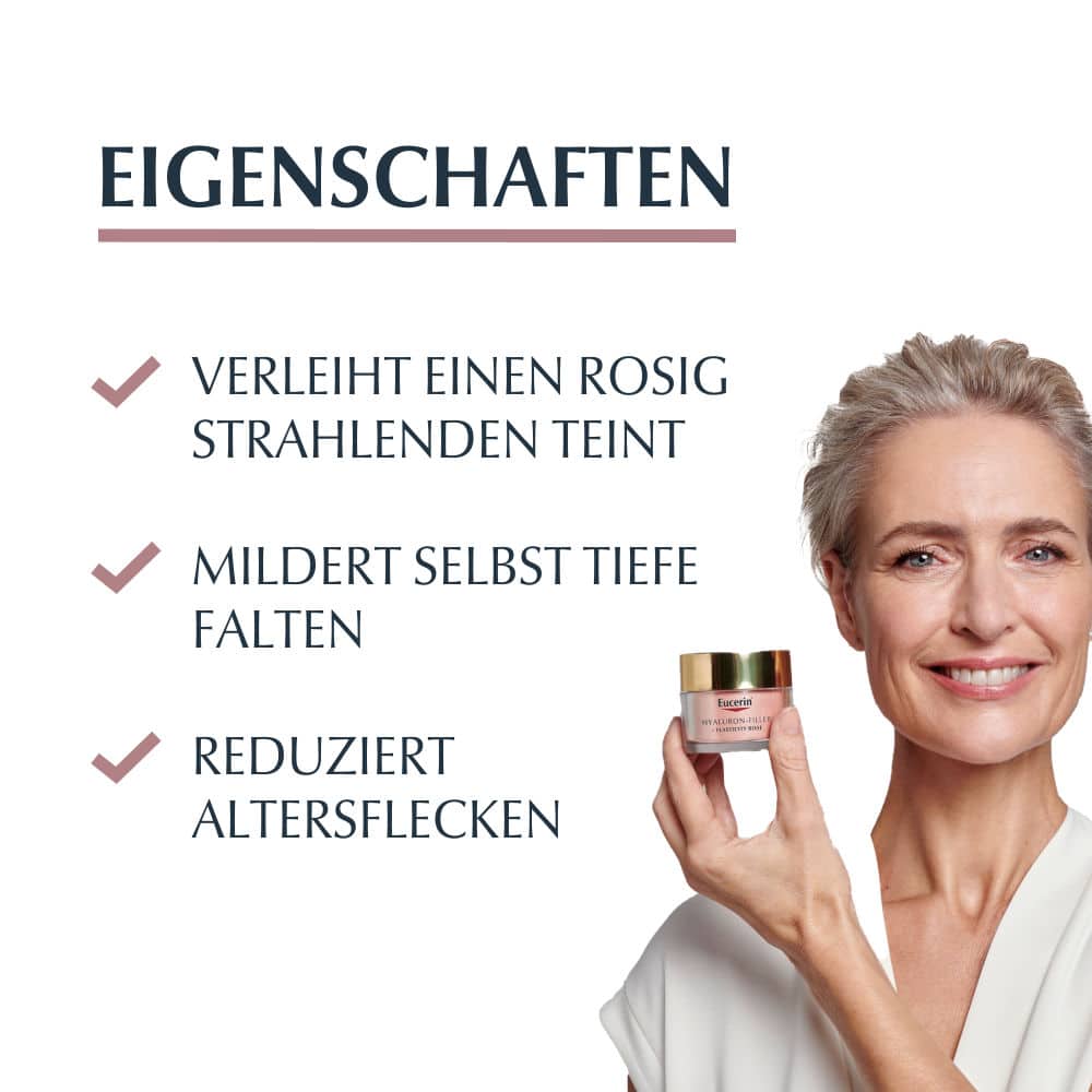 Eucerin HYALURON FILLER + ELASTICITY ROSÉ Tag LSF 30  50 ml Creme