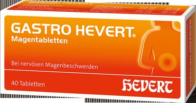 GASTRO HEVERT Magentabletten 40 St Tabletten