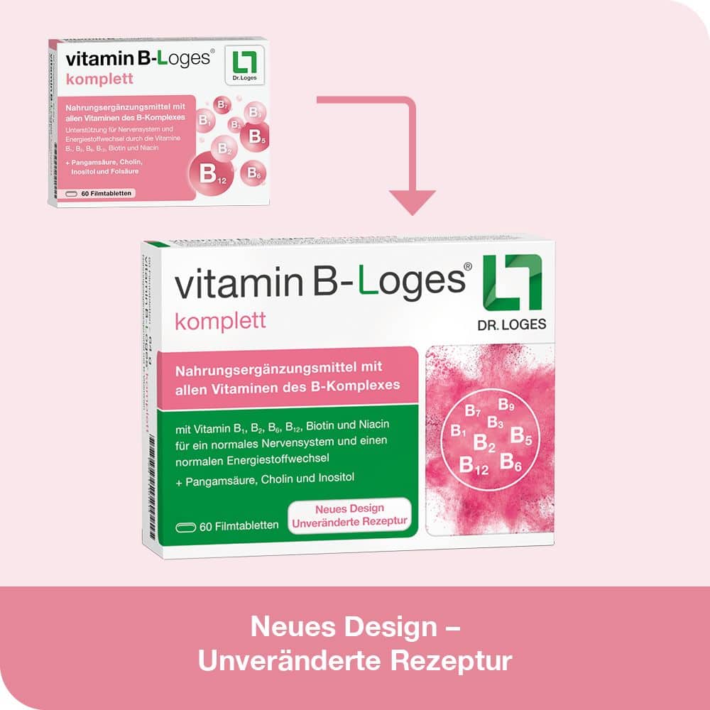 vitamin B-Loges komplett 120 St Filmtabletten