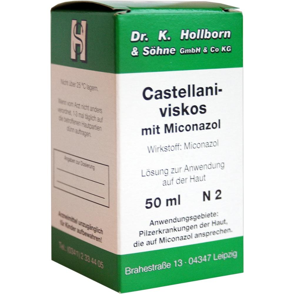 Castellani viscos mit Miconazol 50 ml Lösung
