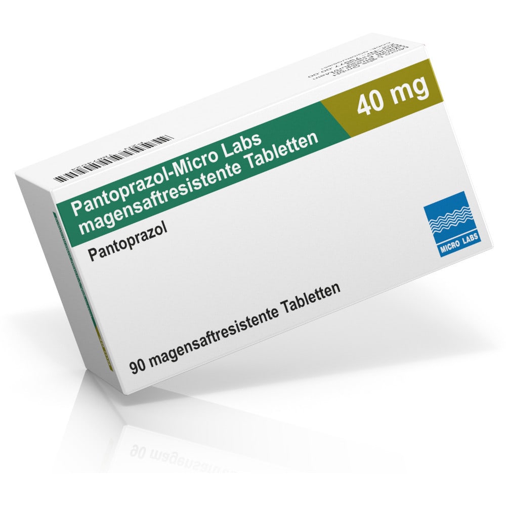 Pantoprazol-Micro Labs 40 mg 90 St Tabletten magensaftresistent
