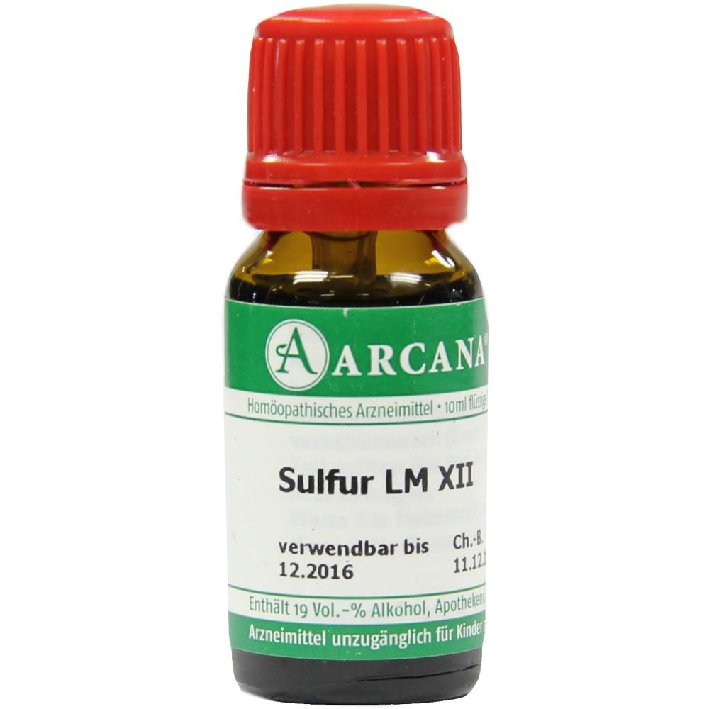 SULFUR LM 12 Dilution 10 ml Dilution
