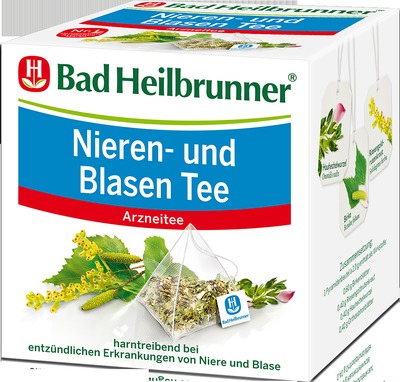 Bad Heilbrunner Nieren- und Blasen Tee 15X2.0 g Filterbeutel