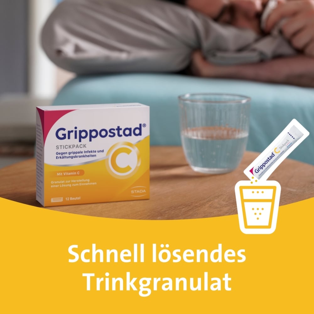 Grippostad C STICKPACK 12 St Granulat
