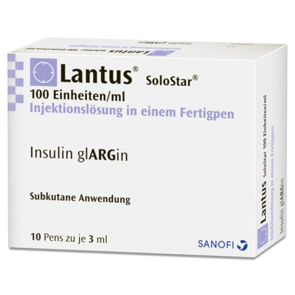 Lantus 100 Einheiten/ml SoloStar 3ml 10X3 ml Injektionslösung