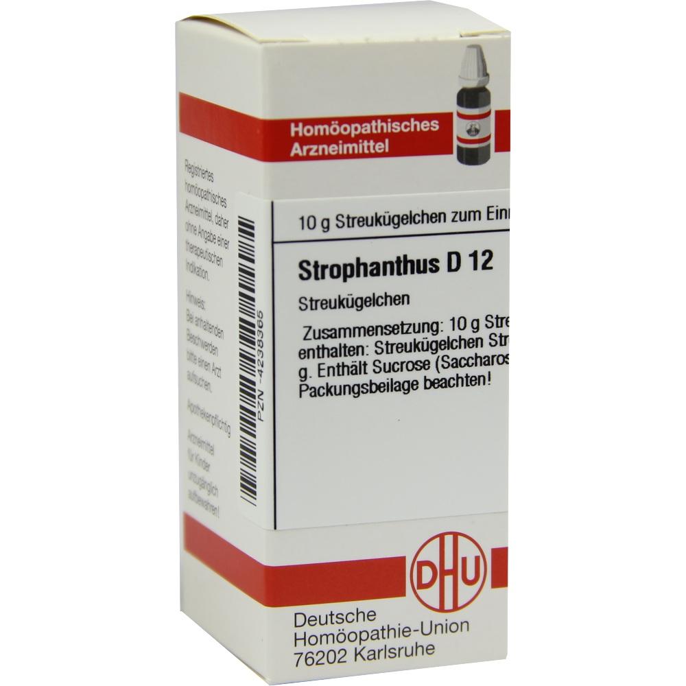 STROPHANTHUS D 12 Globuli 10 g Globuli