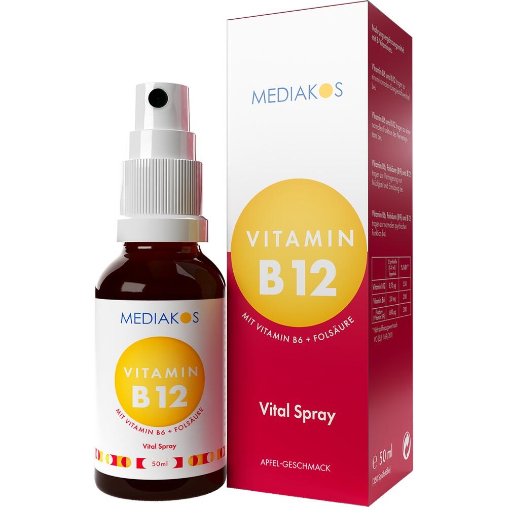 MEDIAKOS VITAMIN B12 Vital Spray 50 ml Spray